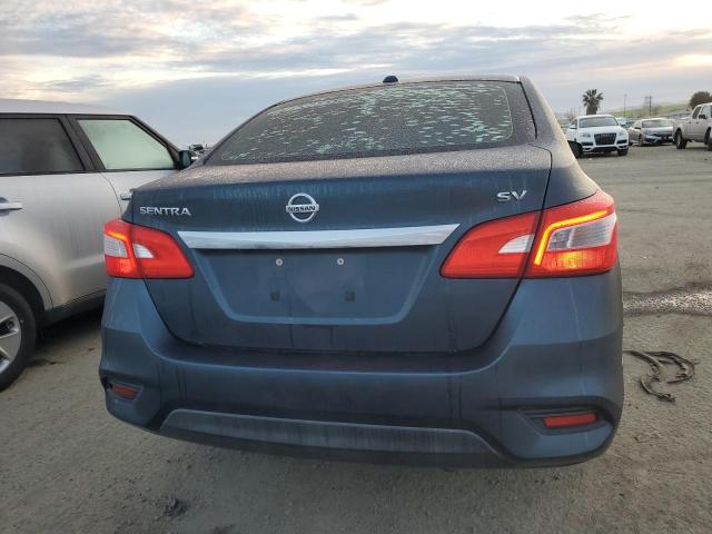 3N1AB7AP2GL636745 - 2016 NISSAN SENTRA S BLUE photo 6