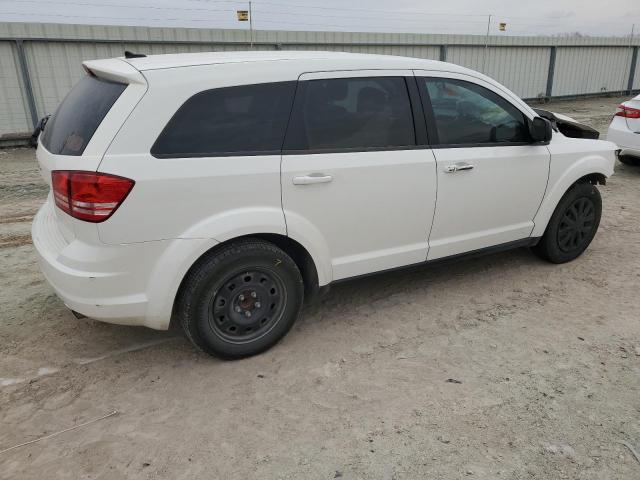 3C4PDCAB9ET214144 - 2014 DODGE JOURNEY SE WHITE photo 3