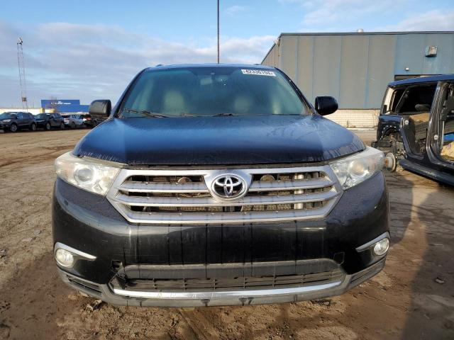 5TDBK3EH8CS174614 - 2012 TOYOTA HIGHLANDER BASE BLACK photo 5