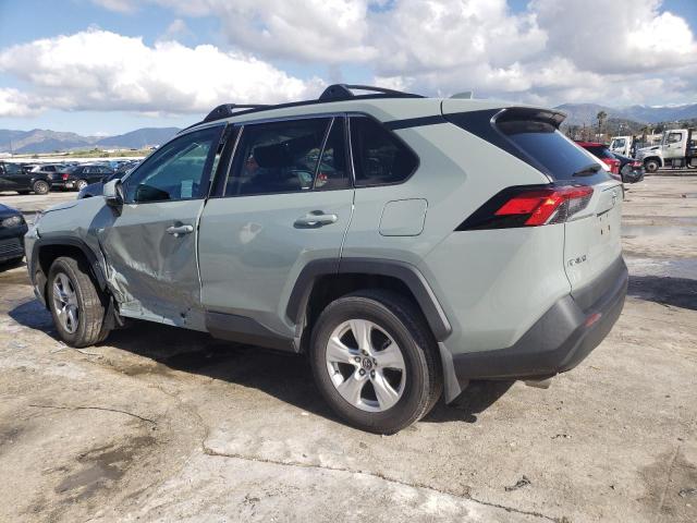 2T3W1RFV6MC088389 - 2021 TOYOTA RAV4 XLE GRAY photo 2