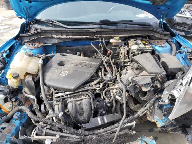 JM1BL1S68A1244143 - 2010 MAZDA 3 S BLUE photo 11