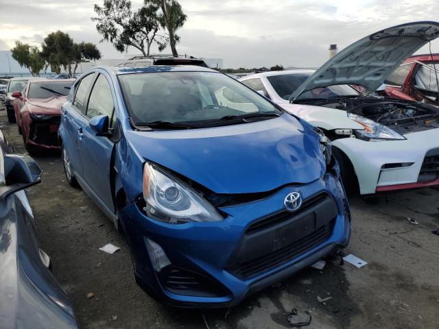 JTDKDTB36H1598459 - 2017 TOYOTA PRIUS C BLUE photo 4