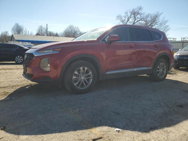 5NMS2CAD9KH011667 - 2019 HYUNDAI SANTA FE SE RED photo 1