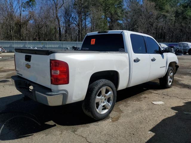 3GCEC13097G543240 - 2007 CHEVROLET SILVERADO C1500 CREW CAB WHITE photo 3