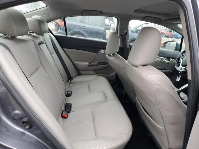 2HGFB2F99FH545156 - 2015 HONDA CIVIC EXL გრაფიტი ფოტო 10