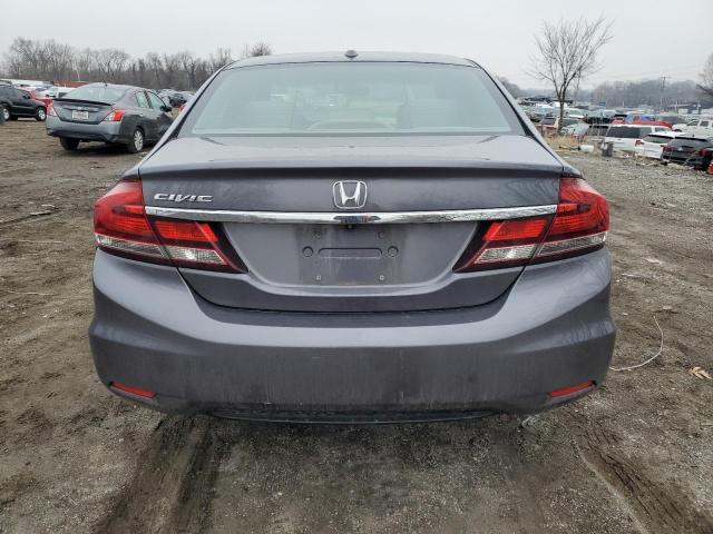 2HGFB2F99FH545156 - 2015 HONDA CIVIC EXL გრაფიტი ფოტო 6