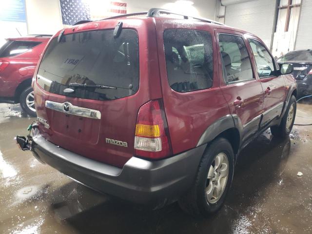 4F2CZ941X3KM56168 - 2003 MAZDA TRIBUTE LX RED photo 3