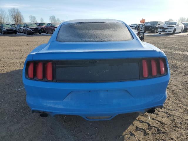 1FA6P8THXH5276714 - 2017 FORD MUSTANG BLUE photo 6