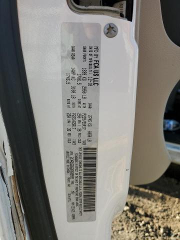 2C4RDGBG6KR608595 - 2019 DODGE GRAND CARA SE WHITE photo 13