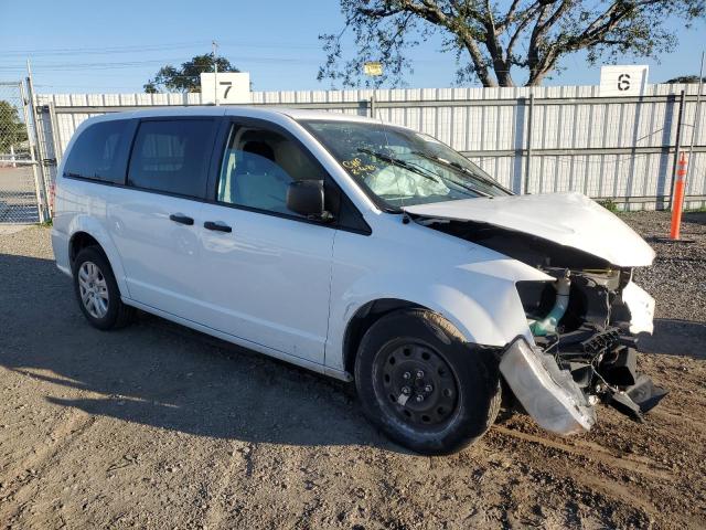 2C4RDGBG6KR608595 - 2019 DODGE GRAND CARA SE WHITE photo 4