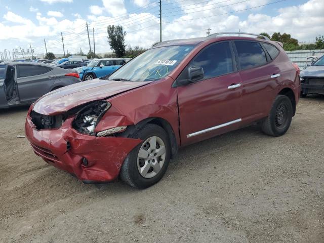 JN8AS5MT7EW614228 - 2014 NISSAN ROGUE SELE RED photo 1