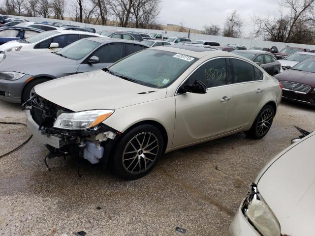 2G4GS5EV5D9245989 - 2013 BUICK REGAL PREMIUM BEIGE photo 1