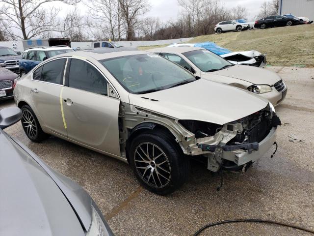 2G4GS5EV5D9245989 - 2013 BUICK REGAL PREMIUM BEIGE photo 4