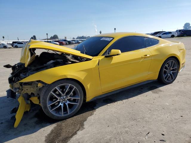 1FA6P8TH2F5301537 - 2015 FORD MUSTANG YELLOW photo 1