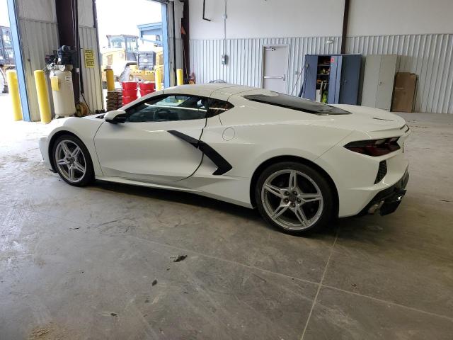 1G1YB2D46N5116389 - 2022 CHEVROLET CORVETTE STINGRAY 2LT WHITE photo 2