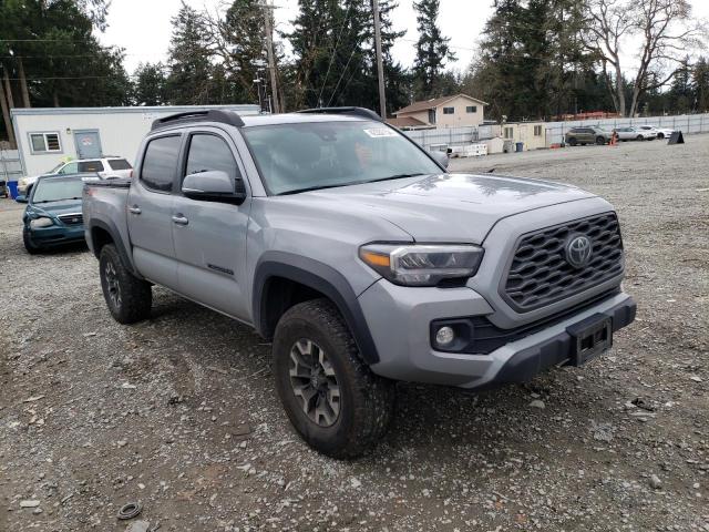 3TMCZ5AN3MM413768 - 2021 TOYOTA TACOMA DOUBLE CAB SILVER photo 4