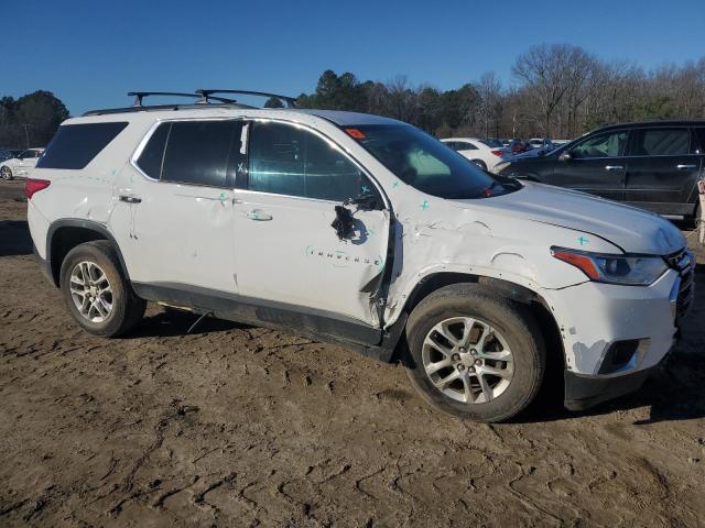 1GNERGKW7KJ112725 - 2019 CHEVROLET TRAVERSE LT WHITE photo 4