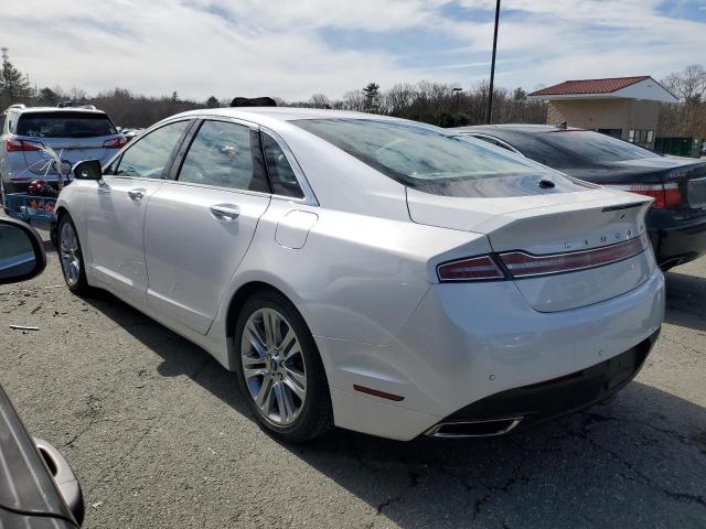 3LN6L2J95ER807045 - 2014 LINCOLN MKZ WHITE photo 2