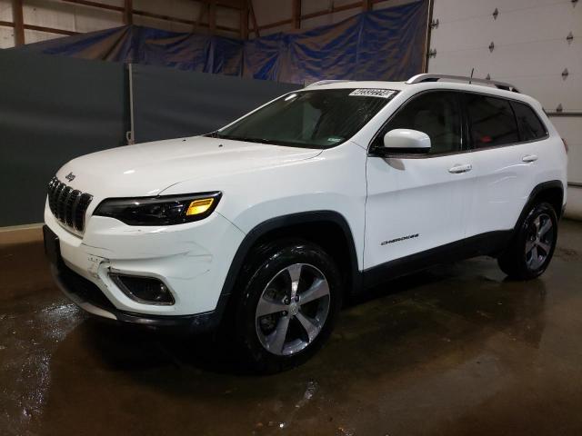 1C4PJMDN2KD142662 - 2019 JEEP CHEROKEE LIMITED WHITE photo 1