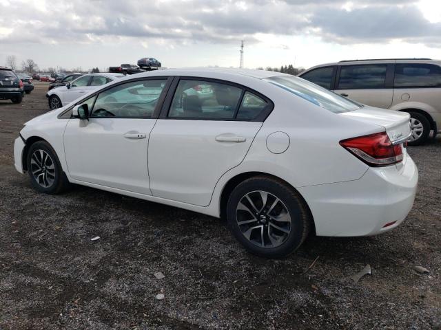 2HGFB2F5XFH046802 - 2015 HONDA CIVIC LX WHITE photo 2