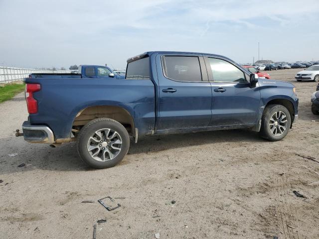 2GCPACED6P1102992 - 2023 CHEVROLET SILVERADO C1500 LT BLUE photo 3