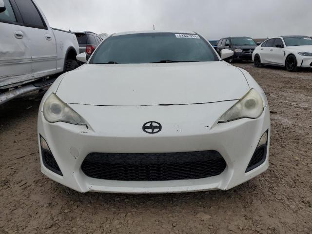 JF1ZNAA18D1724661 - 2013 TOYOTA SCION FR-S WHITE photo 5