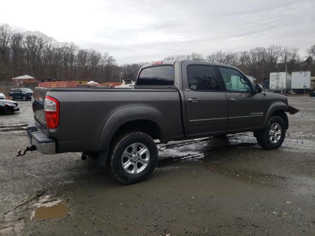 5TBDT44196S523647 - 2006 TOYOTA TUNDRA DOUBLE CAB SR5 GRAY photo 3