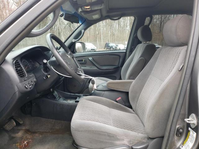 5TBDT44196S523647 - 2006 TOYOTA TUNDRA DOUBLE CAB SR5 GRAY photo 7