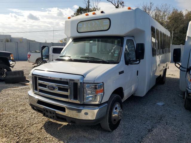 1FDFE4FSXHDC61843 - 2017 FORD ECONOLINE E450 SUPER DUTY CUTAWAY VAN WHITE photo 1