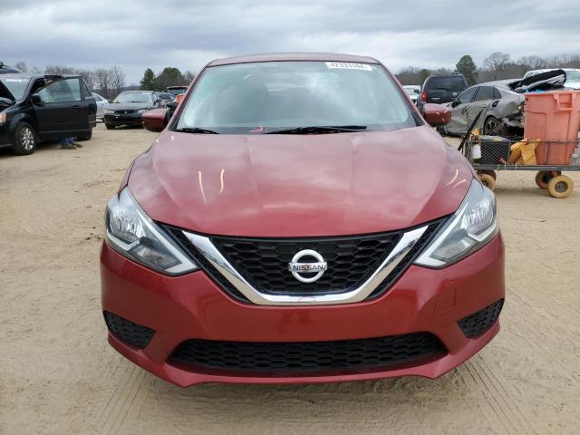 3N1AB7AP0GL671302 - 2016 NISSAN SENTRA S RED photo 5