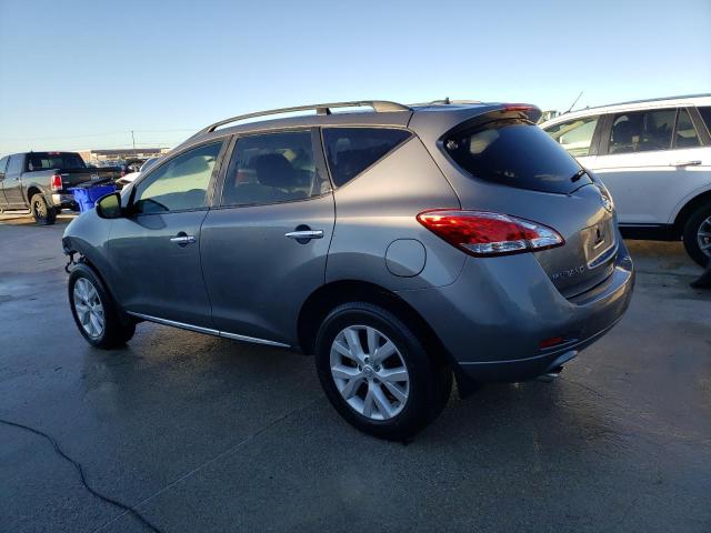 JN8AZ1MU2EW406061 - 2014 NISSAN MURANO S GRAY photo 2