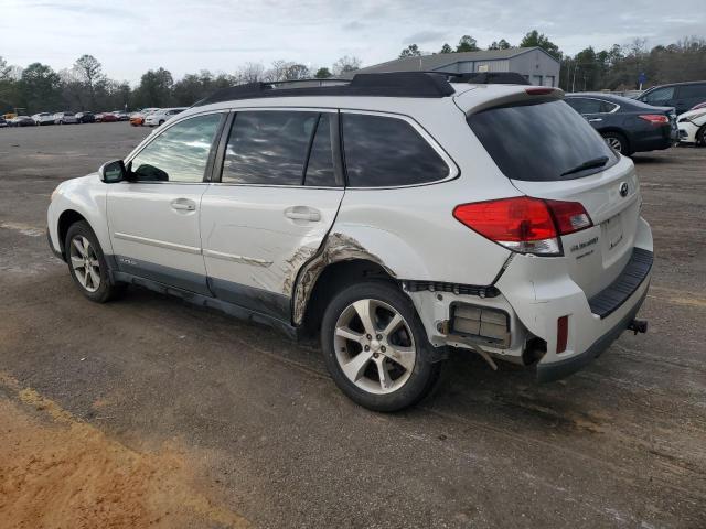 4S4BRBLC3E3325923 - 2014 SUBARU OUTBACK 2.5I LIMITED WHITE photo 2