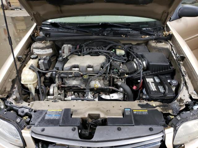 1G1ND52J72M562060 - 2002 CHEVROLET MALIBU TAN photo 11