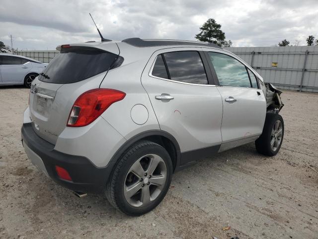 KL4CJASB4EB781707 - 2014 BUICK ENCORE SILVER photo 3