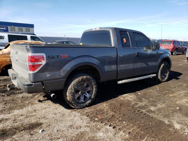 1FTFX1EF5DKG04291 - 2013 FORD F150 SUPER CAB GRAY photo 3