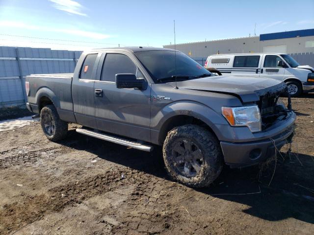 1FTFX1EF5DKG04291 - 2013 FORD F150 SUPER CAB GRAY photo 4