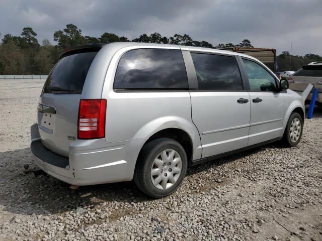 2A8HR44H28R781520 - 2008 CHRYSLER TOWN & COU LX SILVER photo 3