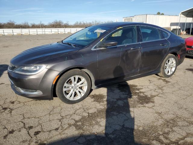 1C3CCCAB5FN721291 - 2015 CHRYSLER 200 LIMITED GRAY photo 1