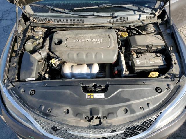 1C3CCCAB5FN721291 - 2015 CHRYSLER 200 LIMITED GRAY photo 11