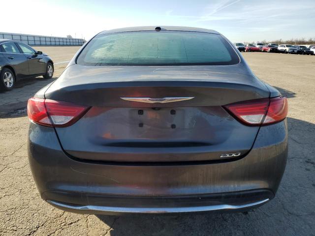 1C3CCCAB5FN721291 - 2015 CHRYSLER 200 LIMITED GRAY photo 6