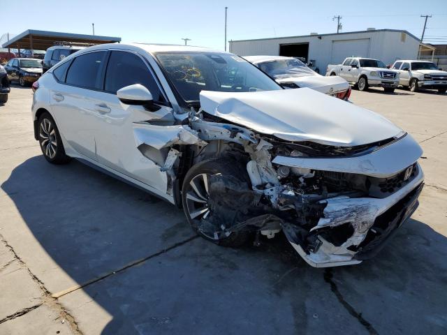 19XFL1H73NE003675 - 2022 HONDA CIVIC EXL თეთრი ფოტო 4