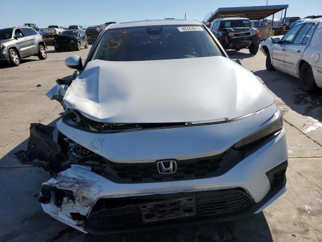 19XFL1H73NE003675 - 2022 HONDA CIVIC EXL WHITE photo 5