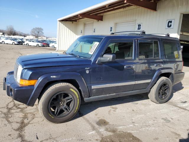 1J4RG4GT4AC148317 - 2010 JEEP COMMANDER SPORT BLUE photo 1