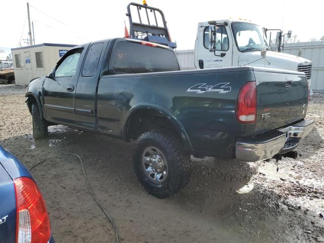 2FTPX18L82CA65608 - 2002 FORD F150 GREEN photo 2