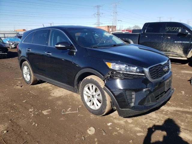 5XYPG4A32KG474328 - 2019 KIA SORENTO L BLACK photo 4