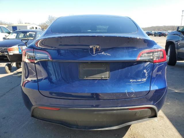 5YJYGDEE1MF079969 - 2021 TESLA MODEL Y BLUE photo 6