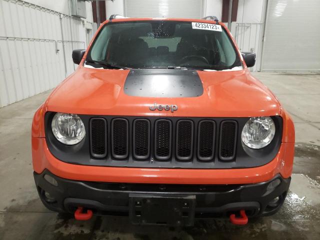 ZACCJBCT0FPB61521 - 2015 JEEP RENEGADE TRAILHAWK ORANGE photo 5