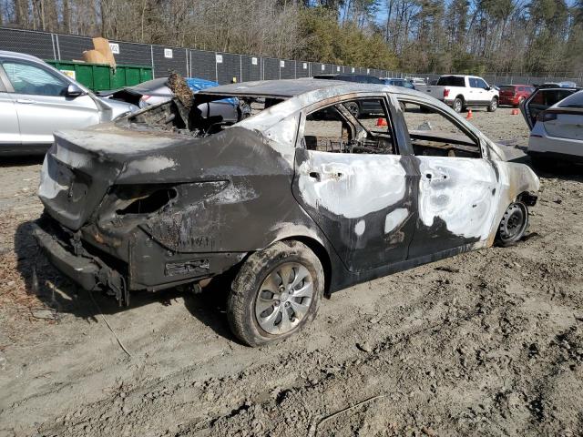 KMHCT4AE5HU287647 - 2017 HYUNDAI ACCENT SE BURN photo 3