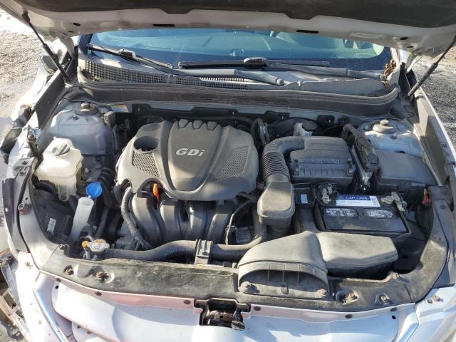 5NPEB4AC0DH676571 - 2013 HYUNDAI SONATA GLS SILVER photo 11