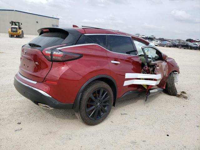 5N1AZ2CJ8PC142725 - 2023 NISSAN MURANO SL MAROON photo 3